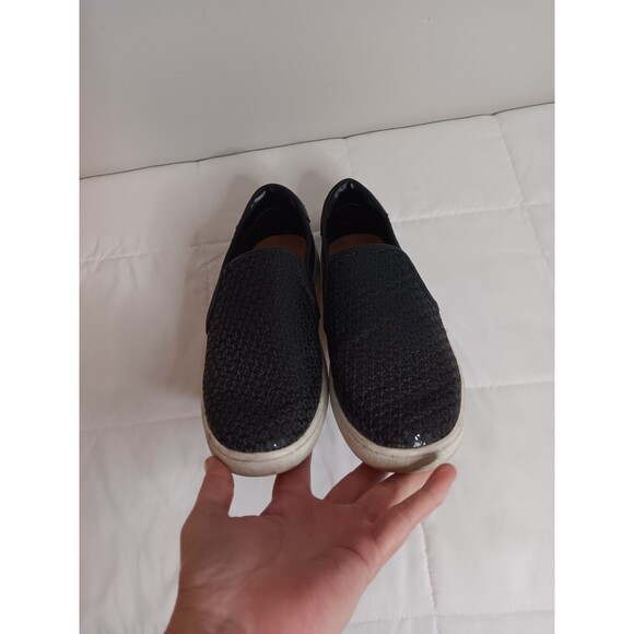 Ugg Cas Glitter Trainer Slip On Sneaker Shoe Sz 8.5 Star Sparkle Black - Picture 7 of 8